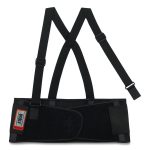 ProFlex 1650 Economy Elastic Back Support Brace, X-Large, 38" to 42" Waist, Black