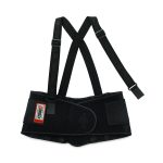 ProFlex 2000SF High-Performance Spandex Back Support Brace, 3X-Large, 46" to 52" Waist, Black