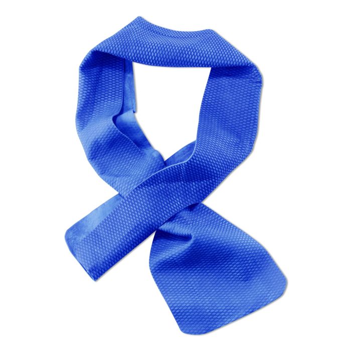 15093151 Chill-Its 6603 Evaporative PVA Cooling Band, 29.5 x 4, One Size Fits Most, PVA, Blue - Image 1