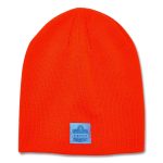 N-Ferno 6812 Rib Knit Beanie, Acrylic, One Size Fits Most, Orange