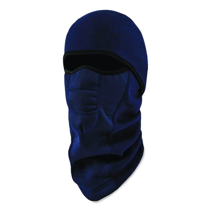 809737 N-Ferno 6823 Hinged Balaclava Face Mask, Fleece, One Size Fits Most, Navy - Image 1