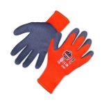 ProFlex 7401-CASE Coated Lightweight Winter Gloves, EN388: 2131X, 9" Long, X-Large, Orange, Pair