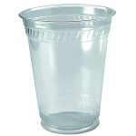 Kal-Clear PET Cold Drink Cups, 16 oz to 18 oz, Plastic, Clear, 50/Sleeve, 20 Sleeves/Carton