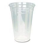Kal-Clear PET Cold Drink Cups, 20 oz, Plastic, Clear, 50/Bag, 20 Bags/Carton
