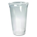 Kal-Clear PET Cold Drink Cups, 24 oz, Plastic, Clear, 25/Sleeve, 24 Sleeves/Carton