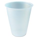 RK Ribbed Cold Drink Cups, 7 oz, Plastic, Clear, 100/Bag, 25 Bags/Carton