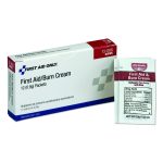 First Aid Kit Refill Burn Cream Packets, 0.1 G Packet, 12/box