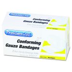 First Aid Conforming Gauze Bandage, Non-Steriile, 2" Wide, 2/box