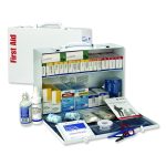 ANSI 2015 Compliant Industrial First Aid Kit for Up to 75 People, 446 Pieces, Metal Case