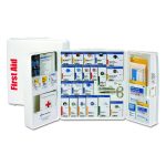 ANSI 2021 SmartCompliance General Business First Aid Station for 50 People, without Medication, 202 Pieces, Plastic Case