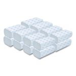 Multifold Towels, 1-Ply, 9.25 x 9.05, White, 250/Pack, 16 Packs/Carton