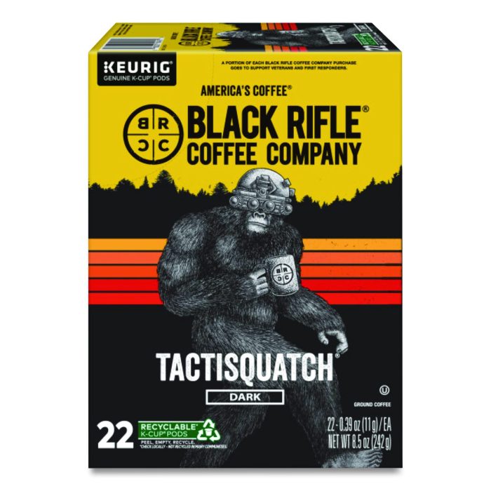 15046269 Tactisquatch Coffee K-Cups, 22/Box - Image 1