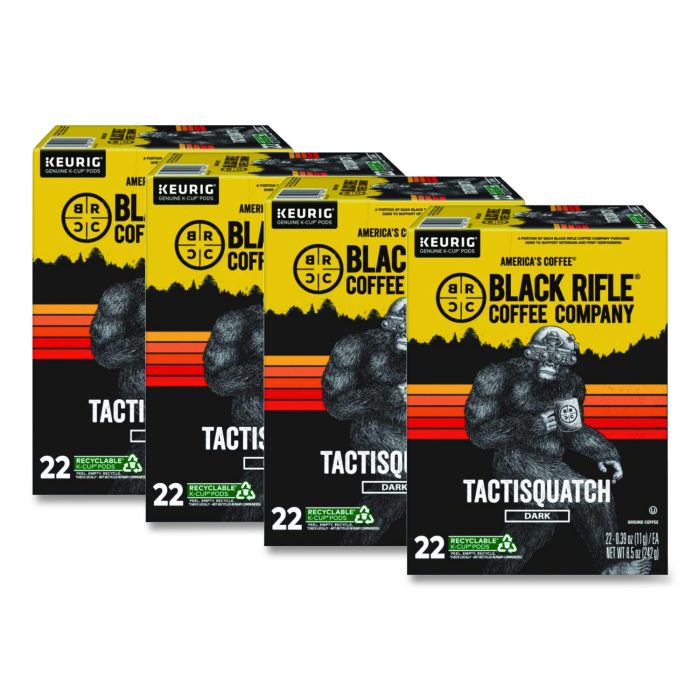 15046273 Tactisquatch Coffee K-Cups, 88/Carton - Image 1