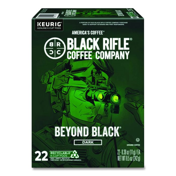 15046259 Beyond Black Coffee K-Cups, 22/Box - Image 1