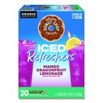ICED Refreshers K-Cup Pods, Mango Dragonfruit Lemonade, 20/Box