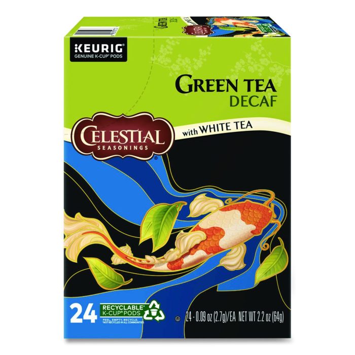 15059543 Decaffeinated Green Tea K-Cups, 24/box - Image 1