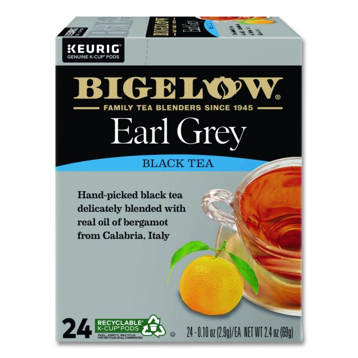 15051862 Earl Grey Tea K-Cup Pack, 24/box - Image 1