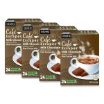 Cafe Escapes Milk Chocolate Hot Cocoa K-Cups, 96/carton