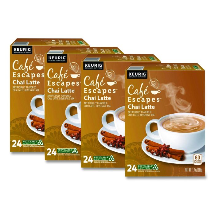 15042383 Chai Latte K-Cups, 96/Carton - Image 1