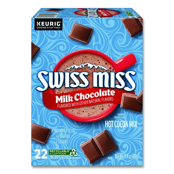 15039405 Milk Chocolate Hot Cocoa K-Cups, 22 Pods/Box - Image 1