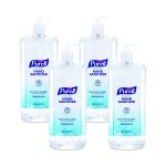 Advanced Hand Sanitizer Refreshing Gel, 1.5 L Pump Bottle, Clean Scent, 4/Carton