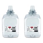 E2 Foam Handwash Refill with PCMX for FMX-20 Dispensers, Fragrance-Free, 2,000 mL, 2/Carton