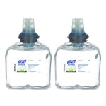Advanced Hand Sanitizer Green Certified TFX Refill, Foam, 1,200 mL, Fragrance-Free, 2/Carton