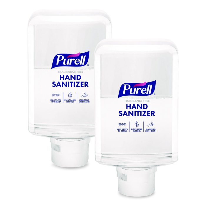 15093882 Advanced Hand Sanitizer Fragrance-Free Foam, 800 mL Refill, 2/Carton - Image 1