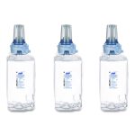 Advanced Hand Sanitizer Green Certified Foam Refill, For ADX-12 Dispensers, 1,200 mL, Fragrance-Free, 3/Carton