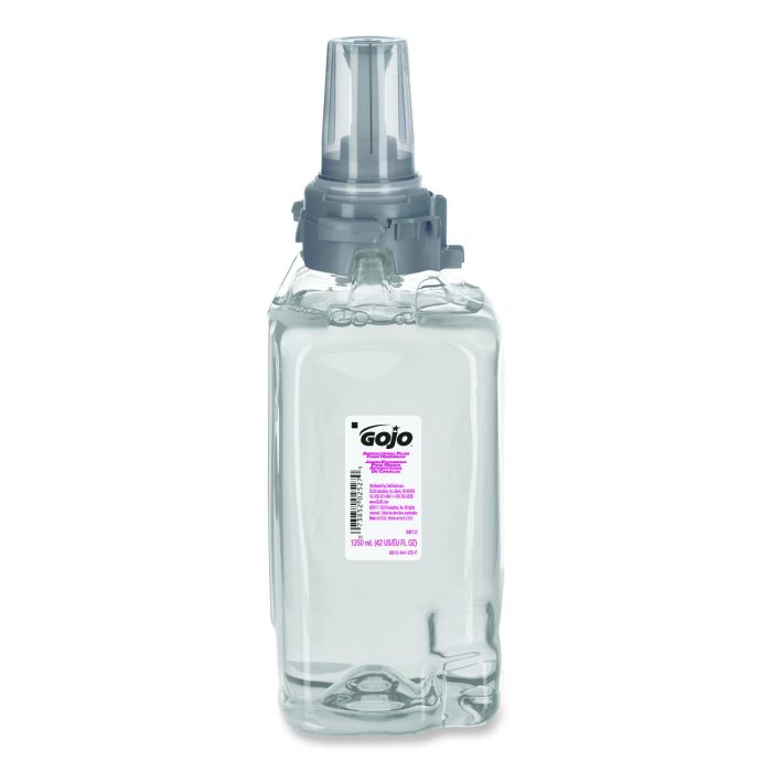 820908 Antibacterial Foam Hand Wash Refill, For ADX-12 Dispenser, Plum Scent, 1,250 mL - Image 1