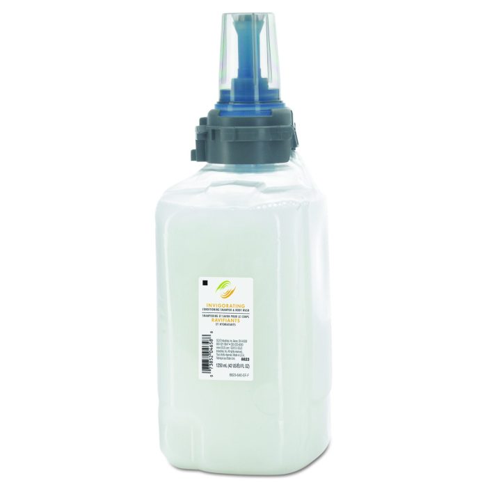 199282 Lather and Klean Body and Hair Shampoo Refill, Citrus Ginger Scent, 1,250 mL - Image 1