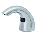 CX10 Counter Mount Soap Dispenser with Metal Spout Fixture, 2,000 mL, 2.28 x 5.82 x 4.04, Chrome