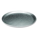 Aluminum Embossed Tray, 16" Diameter, 25/Carton