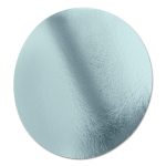 Foil Laminated Board Lids, 8.25" Diameter, Silver, Aluminum, 500/Carton