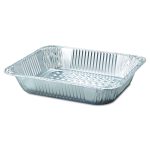Aluminum Steam Table Pans, Half Size Deep, 2.56" Deep, 10.38 x 12.75, 100/Carton
