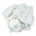 Knit Baby Diaper Rags, 2-Ply, 15 x 18, White, 25 lb/Carton