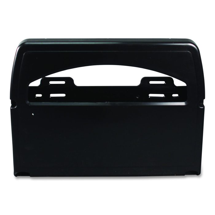 15009346 Toilet Seat Cover Dispenser, 16.4 X 3.05 X 11.9, Black, 2/carton - Image 1