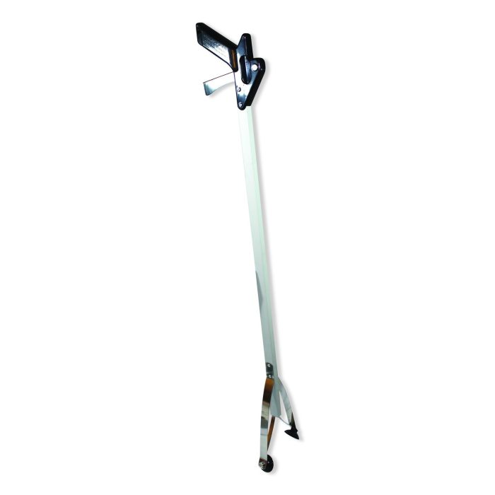 634906 E-Z Grabber Aluminum, 4" to 2.6 ft, Stainless Steel/Black - Image 1