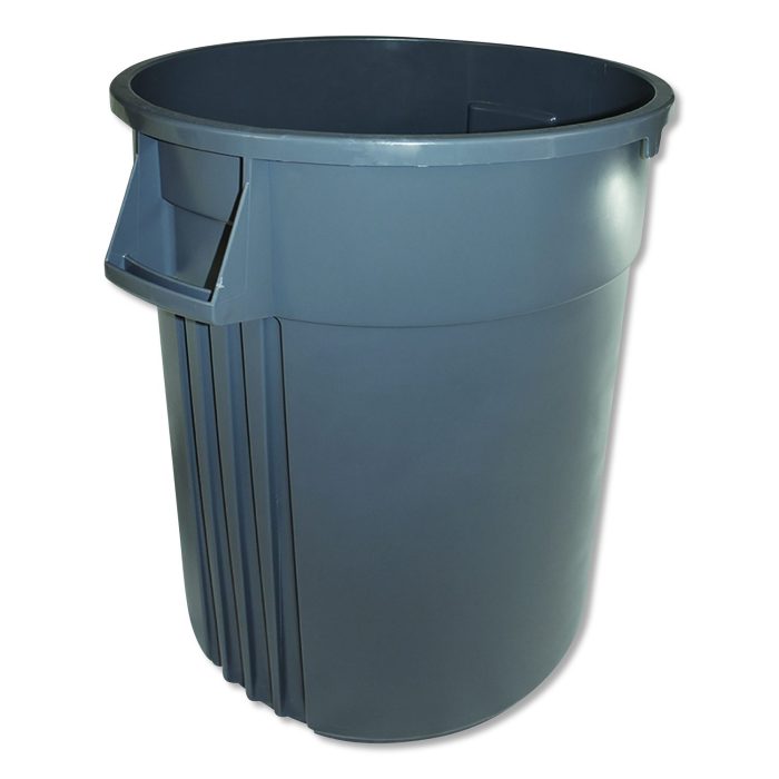 634573 Gator Plus Container, 44 gal, Plastic, Gray - Image 1