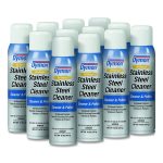 Stainless Steel Cleaner, 16 Oz Aerosol Spray, 12/carton
