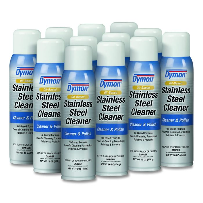 15046722 Stainless Steel Cleaner, 16 Oz Aerosol Spray, 12/carton - Image 1