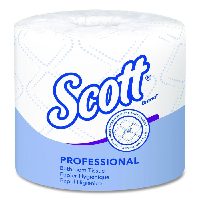 15131272 Essential Standard Roll Bathroom Tissue for Business, Septic Safe, 2-Ply, White, 550 Sheets/Roll - Image 1