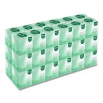Naturals Facial Tissue for Business, BOUTIQUE POP-UP Box, 2-Ply, White, 90 Sheets/Box, 36 Boxes/Carton