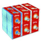 Boutique Anti-Viral Facial Tissue, Pop-Up Box, 3-Ply, White, 55 Sheets/Box, 3 Boxes/Pack, 4 Packs/Carton