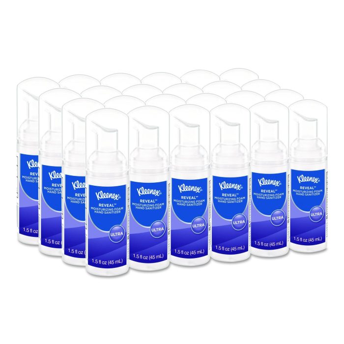 15090919 Ultra Moisturizing Foam Hand Sanitizer, 1.5 Oz Pump Bottle, Unscented, 24/carton - Image 1