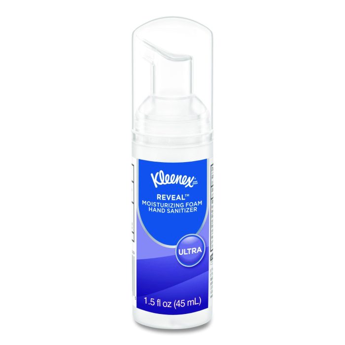 15090909 Ultra Moisturizing Foam Hand Sanitizer, 1.5 Oz Pump Bottle, Unscented - Image 1