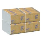 Essential Multi-Fold Towels, 1-Ply, 8 x 9.4, White, 250/Pack, 16 Packs/Carton
