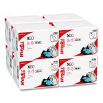 General Clean X60 Cloths, 1/4 Fold, 12.5 x 10, White, 70/Pack, 8 Packs/Carton