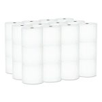 Essential Small Core High-Capacity Standard Roll Toilet Paper, 1-Ply, White, 2,200 Sheets/Roll, 36 Rolls/Carton
