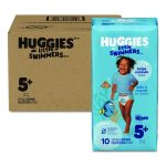 Little Swimmers, Size 5-6, 32 lbs and Up, 10/Pack, 8 Packs/Carton